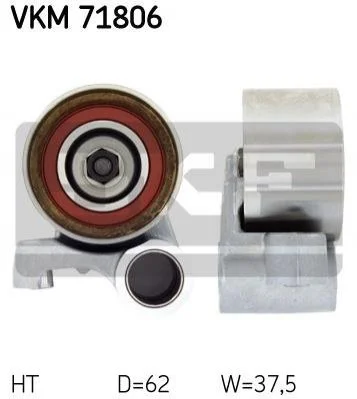 <strong>Ролик модуля натягувача ременя SKF VKM 71806 (фото 1)</strong>