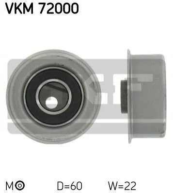 <strong>Натяжной ролик SKF VKM 72000 (фото 1)</strong>