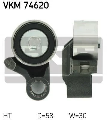 <strong>MAZDA Ролик натяжителя ремня 323/626 2.0TD/DI -04 SKF VKM 74620 (фото 1)</strong>