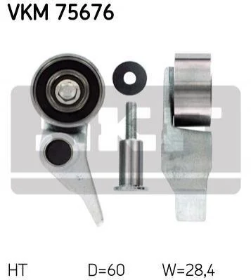 <strong>Ролик модуля натягувача ременя SKF VKM 75676 (фото 1)</strong>