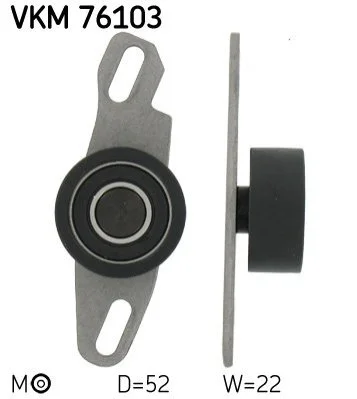 <strong>Ролик натяжний SKF VKM 76103 (фото 1)</strong>