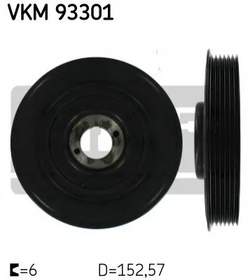 <strong>Шкив коленчатого вала (VKM93301) SKF VKM 93301 (фото 1)</strong>