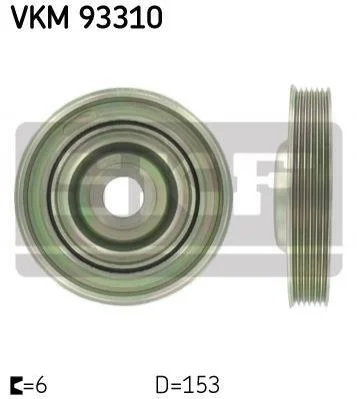 <strong>Шків ременя SKF VKM 93310 (фото 1)</strong>
