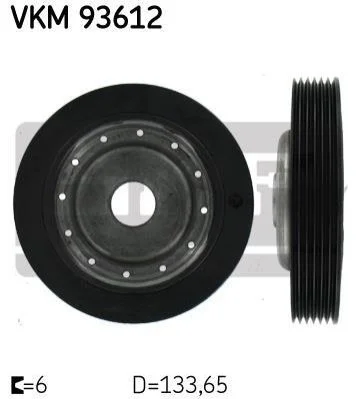 <strong>Шків ременя генератора SKF VKM 93612 (фото 1)</strong>