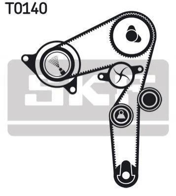 <strong>Комплект зубчастого ременя (Вир-во) SKF VKMA 02194 (фото 1)</strong>