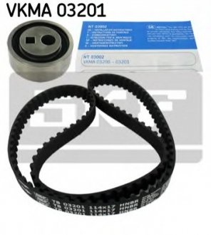 Комплект (ремінь+ролики) SKF VKMA 03201