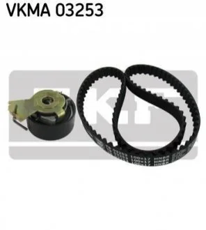 Роликовий модуль натягувача ременя (ролик, ремінь) для SKF VKMA 03253 фото товару