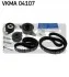 <strong>Роликовий модуль натягувача ременя (ролик, ремінь) SKF VKMA 04107 (фото 1)</strong>