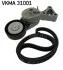 <strong>Комплект доріжкового ремня SKF VKMA 31001 (фото 1)</strong>