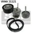 <strong>Роликовий модуль натягувача ременя (ролик, ремінь) SKF VKMA 31121 (фото 1)</strong>