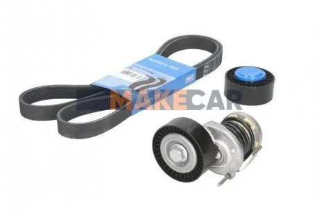Комплект доріжкового ремня для Volkswagen, Audi, Peugeot, Chrysler, Dodge SKF VKMA 31127 фото товару