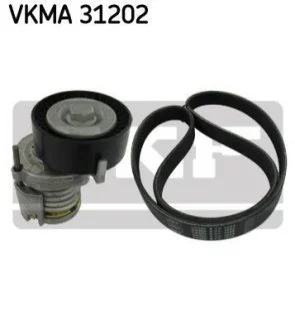 Роликовий модуль натягувача ременя (ролик, ремінь) для SKF VKMA 31202 фото товару