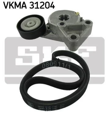 <strong>Роликовий модуль натягувача ременя (ролик, ремінь) SKF VKMA 31204 (фото 1)</strong>
