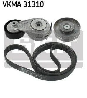 Комплект доріжкових пасків для Audi SKF VKMA31310 фото товару