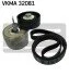 <strong>Роликовий модуль натягувача ременя (ролик, ремінь) SKF VKMA 32081 (фото 1)</strong>