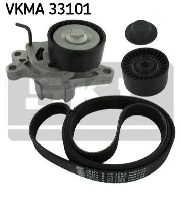 <strong>Роликовий модуль натягувача ременя (ролик, ремінь) SKF VKMA 33101 (фото 1)</strong>