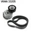<strong>Комплект (ремінь+ролики) SKF VKMA 33205 (фото 1)</strong>