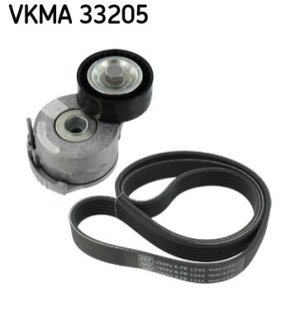 Комплект (ремень+ролики)) SKF VKMA 33205