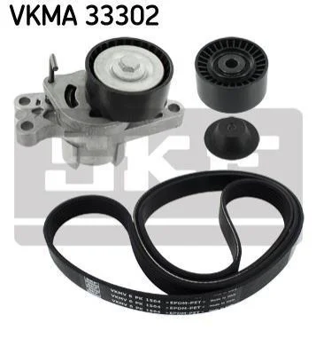 <strong>Роликовий модуль натягувача ременя (ролик, ремінь) SKF VKMA 33302 (фото 1)</strong>