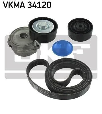 <strong>Роликовий модуль натягувача ременя (ролик, ремінь) SKF VKMA 34120 (фото 1)</strong>
