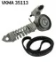 <strong>Роликовий модуль натягувача ременя (ролик, ремінь) SKF VKMA 35113 (фото 1)</strong>