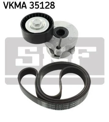 <strong>Роликовий модуль натягувача ременя (ролик, ремінь) SKF VKMA 35128 (фото 1)</strong>