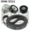 <strong>Роликовий модуль натягувача ременя (ролик, ремінь) SKF VKMA 35341 (фото 1)</strong>
