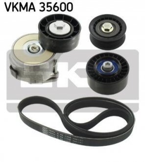 Комплект (ремінь+ролики) SKF VKMA 35600