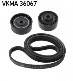 Комплект доріжкового ремня SKF VKMA 36067