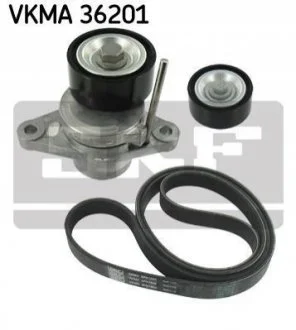 Комплект доріжкового ремня для Dacia, Renault, Lada, Nissan SKF VKMA 36201 фото товару