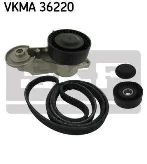 VOLVO К-т ГРМ (ремінь + 2 ролика) S60 I для Volvo SKF VKMA 36220 фото товару