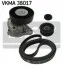 <strong>Комплект доріжкового ремня SKF VKMA 38017 (фото 1)</strong>