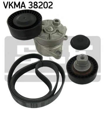 <strong>VW К-т поликлинового ремня (рем.+2ролика) BMW E34 (M50) 2,0-2,5 SKF VKMA 38202 (фото 1)</strong>