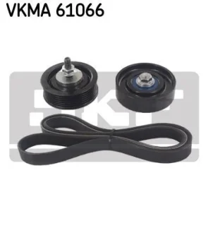 Комплект поліклиновий (ремінь+ролики) для Toyota SKF VKMA 61066 фото товару