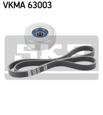 <strong>Комплект (ремінь+ролики) SKF VKMA 63003 (фото 1)</strong>