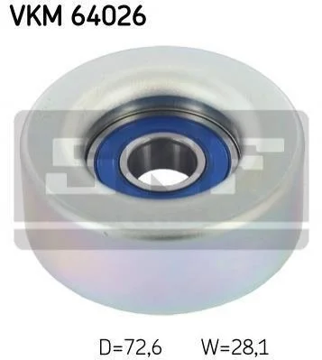 <strong>Комплект доріжкового ремня SKF VKMA 64111 (фото 1)</strong>