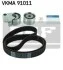 <strong>Роликовий модуль натягувача ременя (ролик, ремінь) SKF VKMA 91011 (фото 1)</strong>