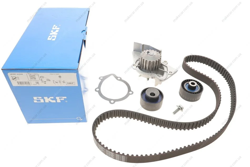 <strong>Роликовий модуль натягувача ременя (ролик, ремінь, помпа) SKF VKMC 03244 (фото 1)</strong>