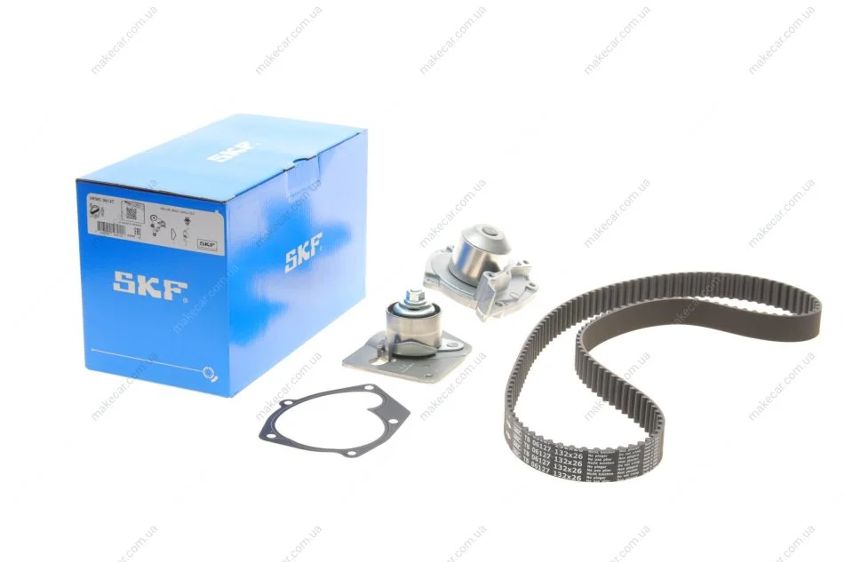 <strong>Комплект (ремінь+ролик+помпа) SKF VKMC 06127 (фото 1)</strong>