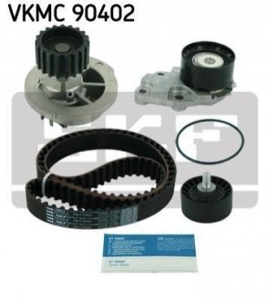 Роликовый модуль натяжителя ремня (ролик, ремень, насос) SKF VKMC 90402 (фото 1)