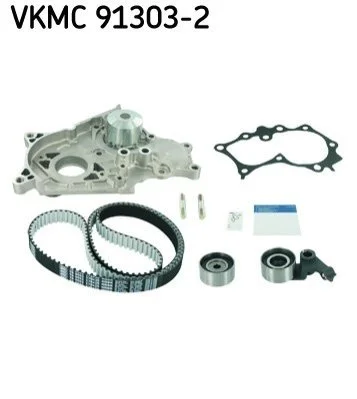 <strong>Комплект ГРМ, пас+ролик+помпа SKF VKMC 91303-2 (фото 1)</strong>