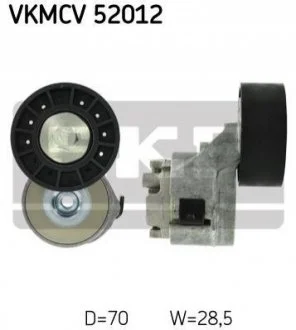 Роликовий модуль натягувача ременя для SKF VKMCV 52012 фото товару