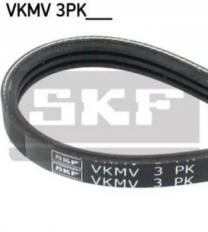 Ремень поликлиновый 3PK675 для Ford SKF VKMV 3PK675 фото товару