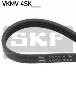 Ремень поликлиновый 4SK830 (Elastic) SKF VKMV 4SK830 (фото 1)