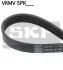 <strong>Ремінь полікліновий 5PK1811 SKF VKMV 5PK1811 (фото 1)</strong>