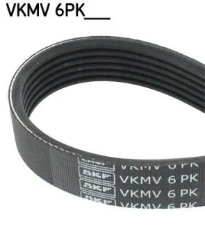 Доріжковий пас для Peugeot, Citroen SKF VKMV6PK1020R фото товару