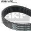 <strong>Ремінь поліклиновий SKF VKMV 6PK1035 (фото 1)</strong>