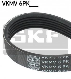 Полікліновий ремінь SKF VKMV 6PK1153 (фото 1)