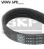 <strong>Ремінь 6PK1205 SKF VKMV 6PK1205 (фото 1)</strong>