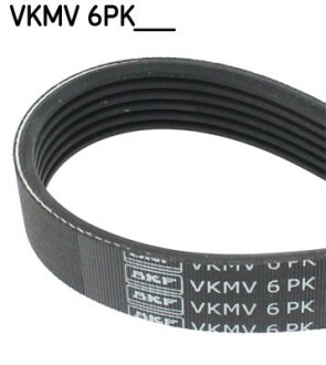 Ремінь поліклиновий 6PK1685 SKF VKMV 6PK1685 фото товару